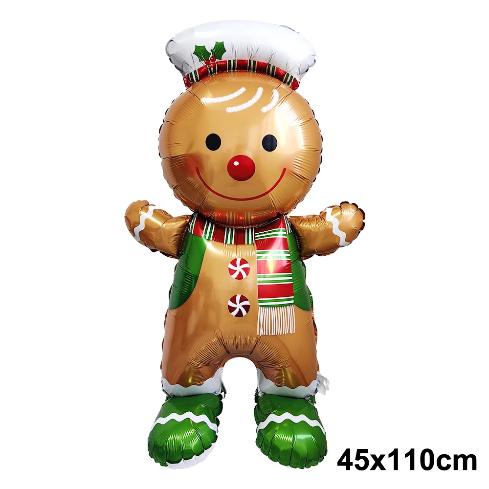 Christmas Foil Balloons Santa Snowman Elk Xmas Party Decor - Image 5
