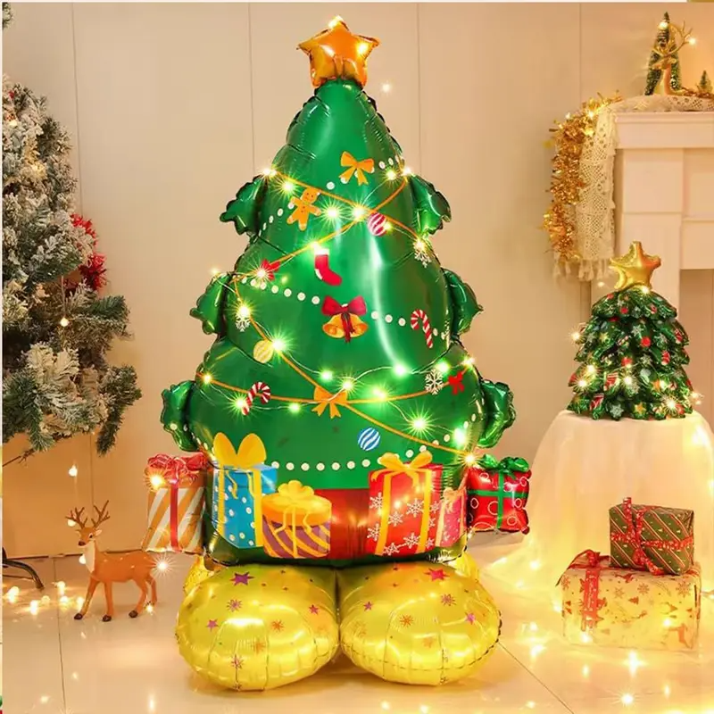 Christmas Foil Balloons Santa Snowman Elk Xmas Party Decor - Image 15