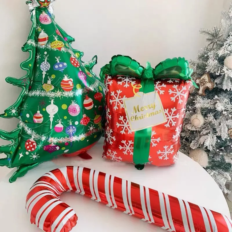 Christmas Foil Balloons Santa Snowman Elk Xmas Party Decor - Image 4