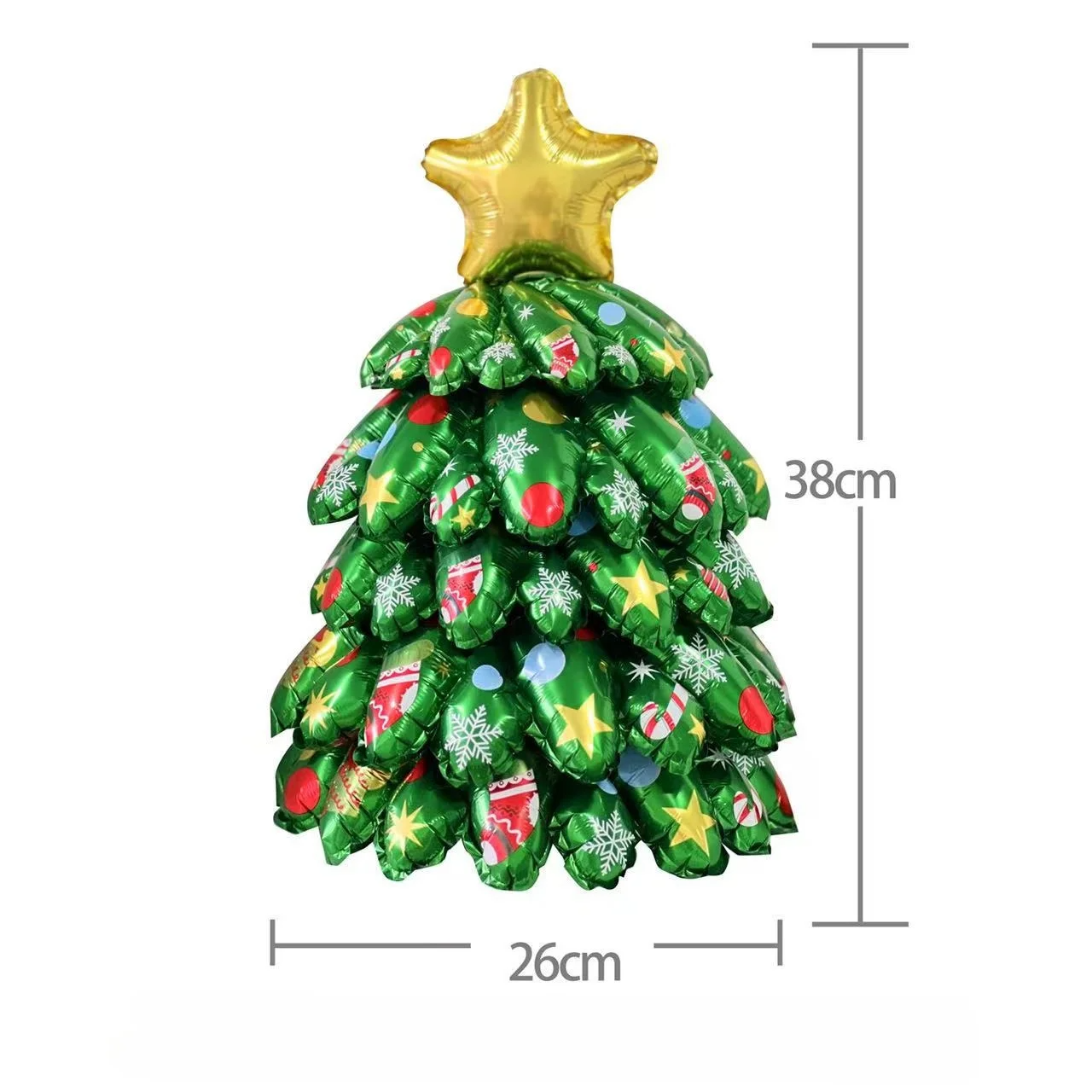 Christmas Foil Balloons Santa Snowman Elk Xmas Party Decor - Image 11